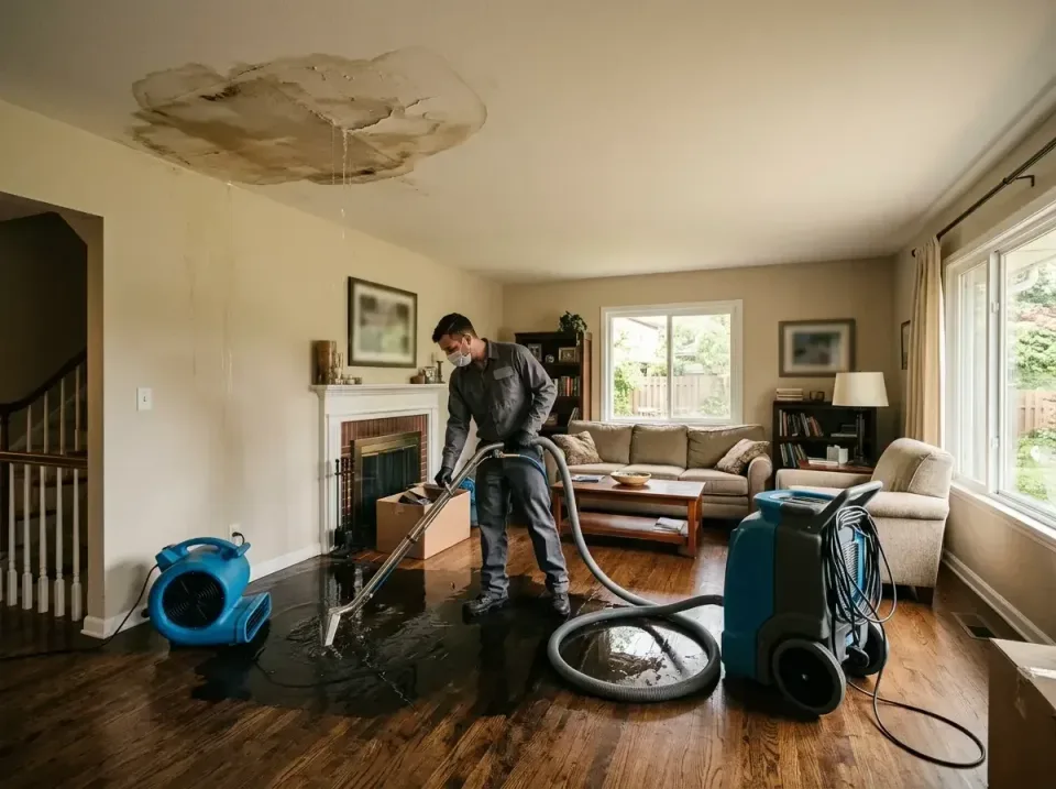 attic-pipe-burst-ceiling-drip-008 — frequently asked questions, Water Damage Restoration & Carpet Care in Lewisport, KY